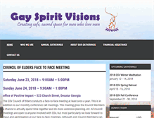 Tablet Screenshot of gayspiritvisions.org